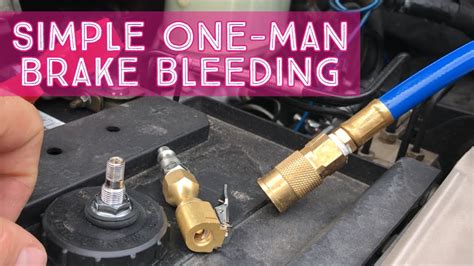 youtube bleed|how to bleed auto brakes.